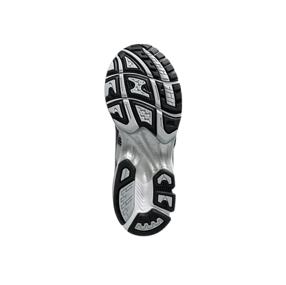 ASICS Kayano 14 White Fjord Grey – Sohlenansicht mit rutschfester Gummiaußensohle und griffigem Profil